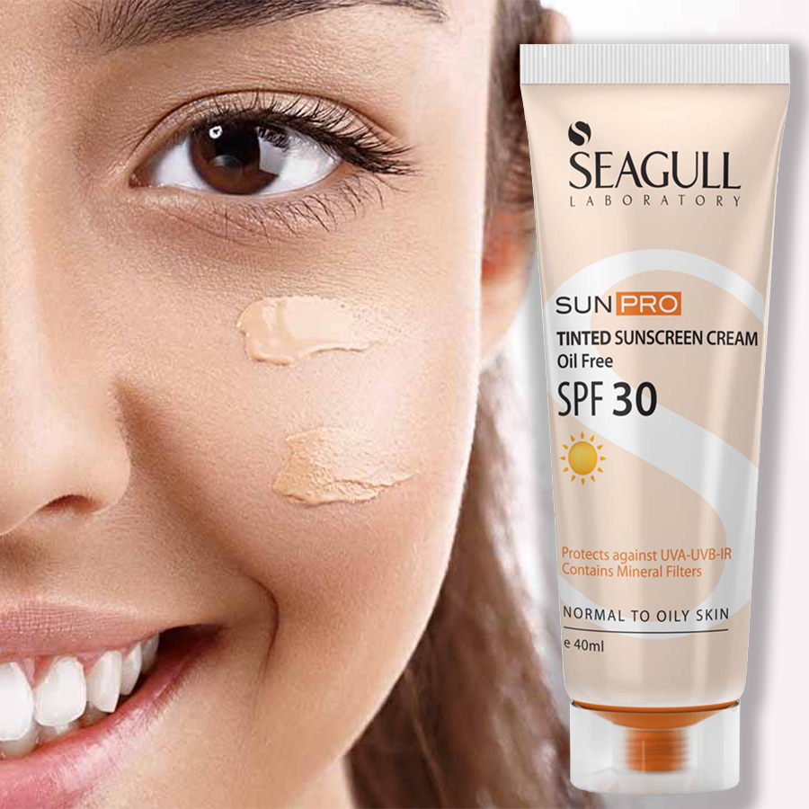 کرم ضدآفتاب فاقد چربی SPF30 سی گل