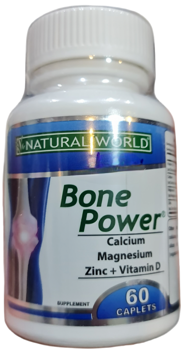 قرص بون پاور 60 عددی BONE POWER NATURAL WORLD