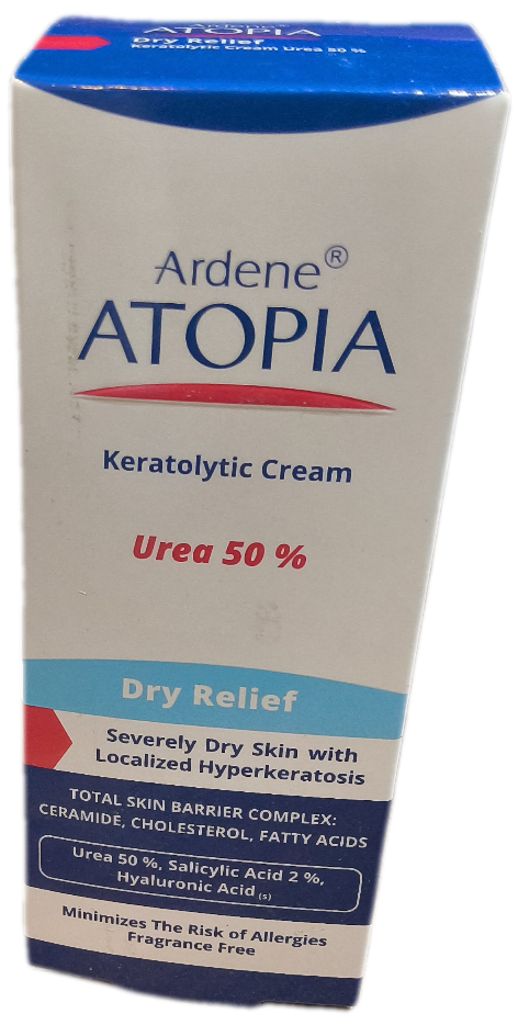 کرم لایه بردار قوی حاوی 50 درصد اوره آردن آتوپیا ATOPIA 50%