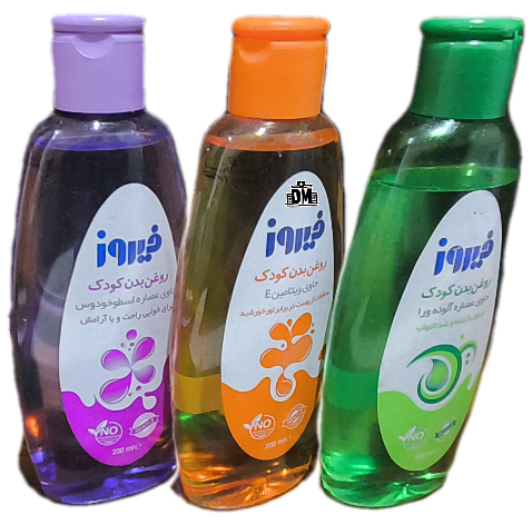 روغن بدن کودک فیروز ۲۰۰ میلی لیتر