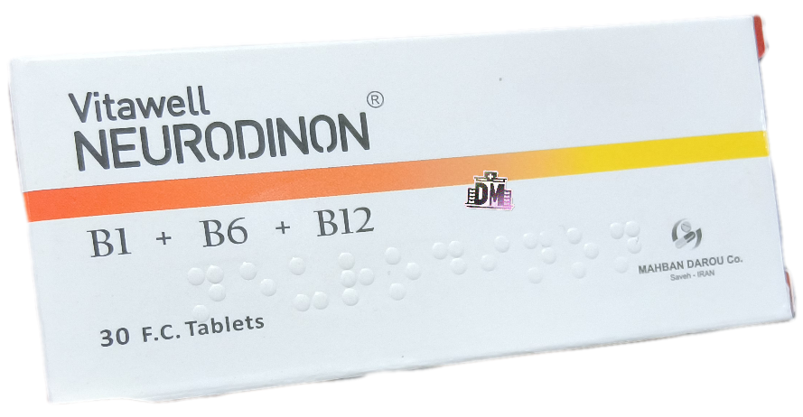 قرص نورودینون ویتاول ۳۰ عددی، NEURODINON