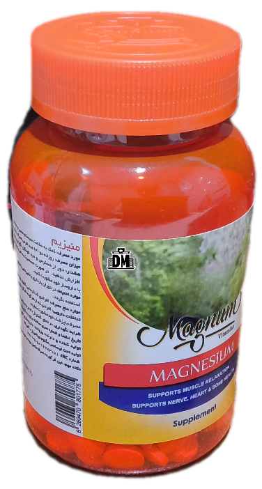 قرص منیزیم مگنوم 60 عددی، Mg Magnum