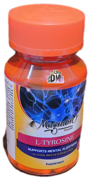 کپسول ال تیروزین مگنوم 30 عددی، L-tyrosine Magnum