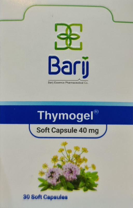 کپسول نرم تیموژل ۳۰ عددی باریج اسانس THYMOGEL