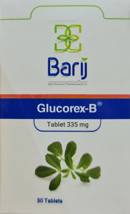 قرص گلوکورکس بی باریج اسانس ۳۰ عددی GLUCOREX B