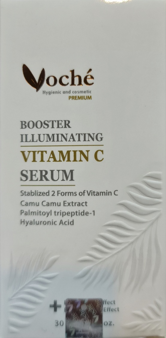 سرم روشن کننده وچه حاوی ویتامین سی،  حجم 30 میلی لیتر، VOCHE BOOSTER ILLUMINATING VIT C