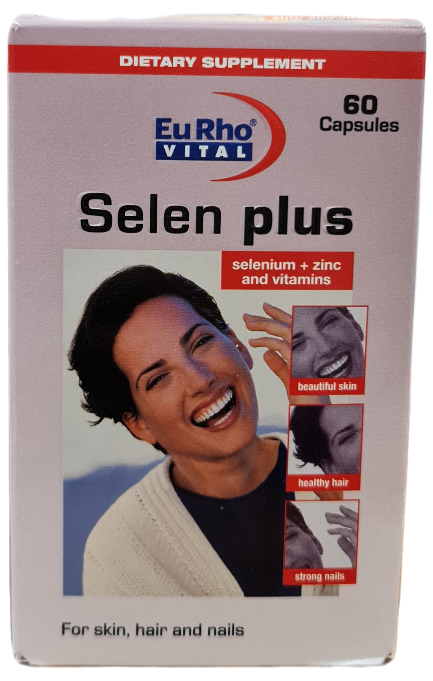 کپسول نرم سلن پلاس یوروویتال ۶۰ عددی SELEN PLUS EHUROVITAL