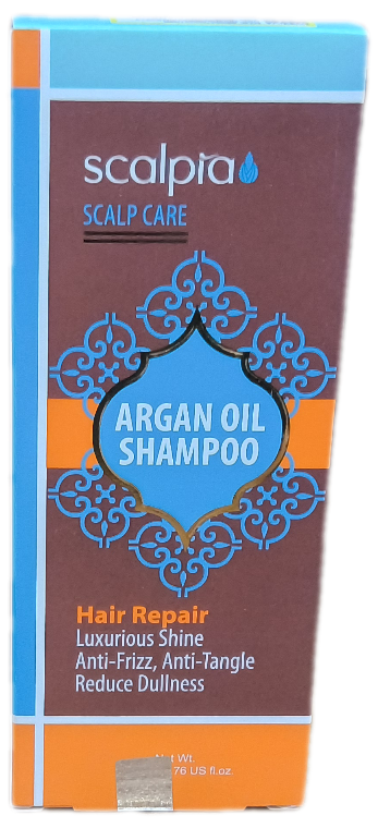 شامپو موی سر حاوی روغن آرگان 200 ml میلی لیتر Scalp care Scalpia
