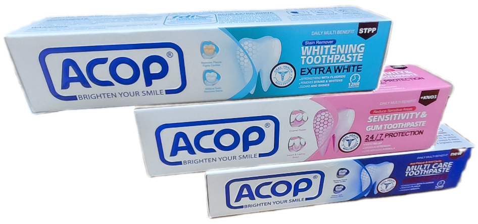 خمیردندان سفیدکننده اکوپ نود گرم، ACOP WHITENING TOOTHPASTE