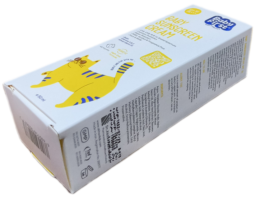 کرم ضدآفتاب بی بی فرست ۵۰ میلی لیتر، BABYFIRST SUNSCREEN 50 ML